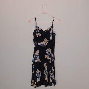 navy old navy floral sundress